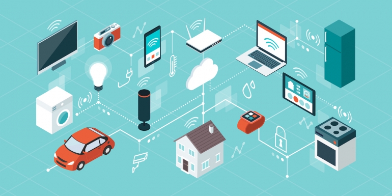 What are the 4 types of IoT?